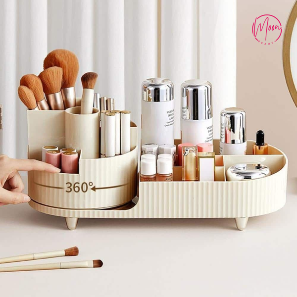 Kệ Mỹ Phẩm Xoay 360 Moon