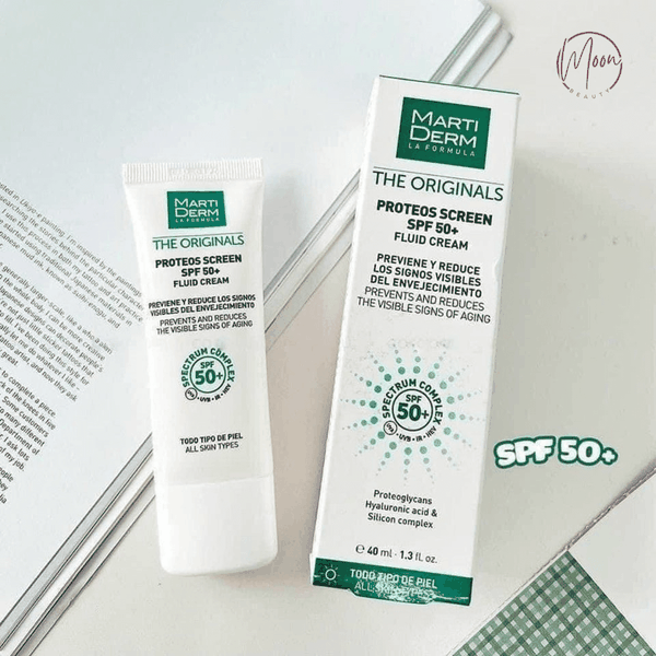 Kem Chống Nắng MartiDerm The Originals Proteos Screen SPF 50+ Fluid Cream 40ml