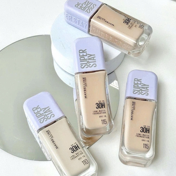 [BỀN 30 GIỜ] KEM NỀN MAYBELLINE SUPER STAY 30H LUMI MATTE - LÌ NHƯNG VẪN RẠNG RỠ, KIỀM DẦU, SPF16