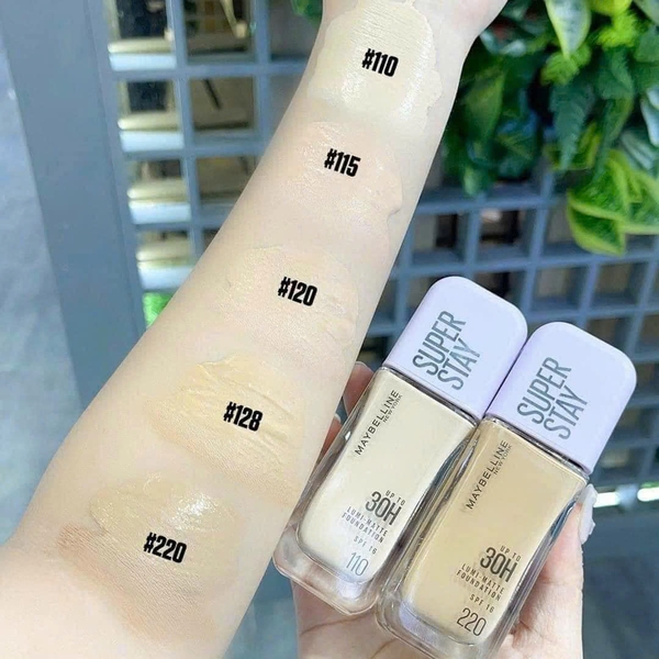 [BỀN 30 GIỜ] KEM NỀN MAYBELLINE SUPER STAY 30H LUMI MATTE - LÌ NHƯNG VẪN RẠNG RỠ, KIỀM DẦU, SPF16