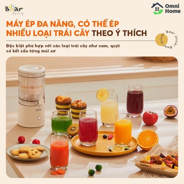 Máy ép trái cây đa năng Bear ZZJ-F45A5