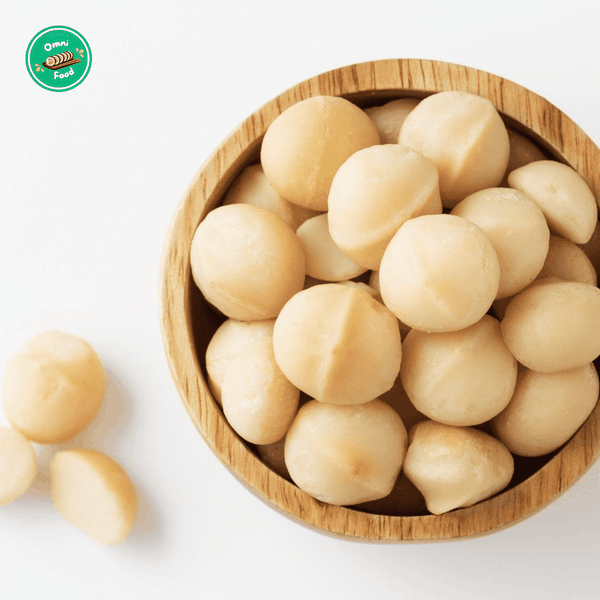 Nhân Hạt Macca Bóc Vỏ Nuts Organic Hộp 500g