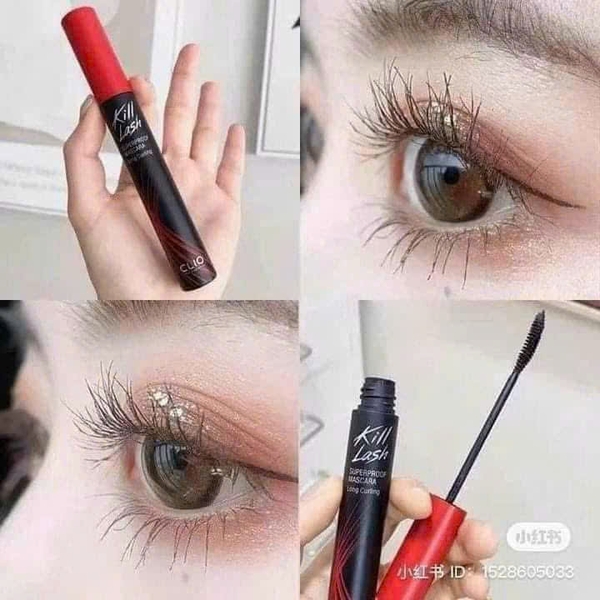 MASCARA CLIO SUPERPROOF - DÀI, DÀY MI & GIỮ CONG HOÀN HẢO SUỐT 24H