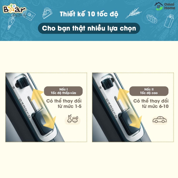 Máy Đánh Trứng & Trộn Bột BEAR DDQ-B02L1 (HM-B01V1)