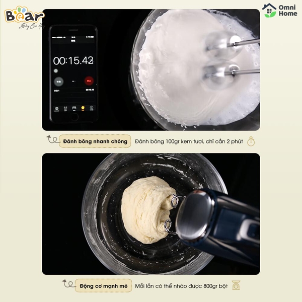 Máy Đánh Trứng & Trộn Bột BEAR DDQ-B02L1 (HM-B01V1)