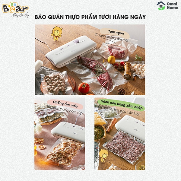Máy hút chân không Bear VS-B01V1