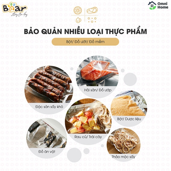 Máy hút chân không Bear VS-B01V1