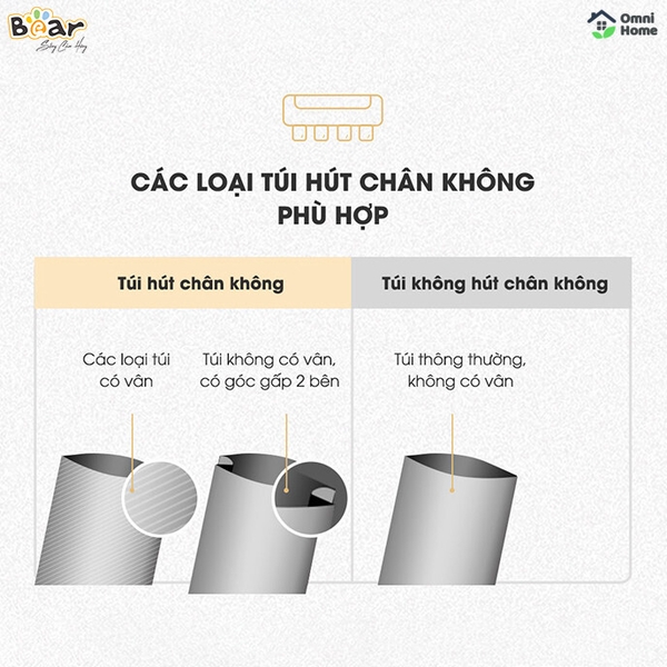 Máy hút chân không Bear VS-B01V1
