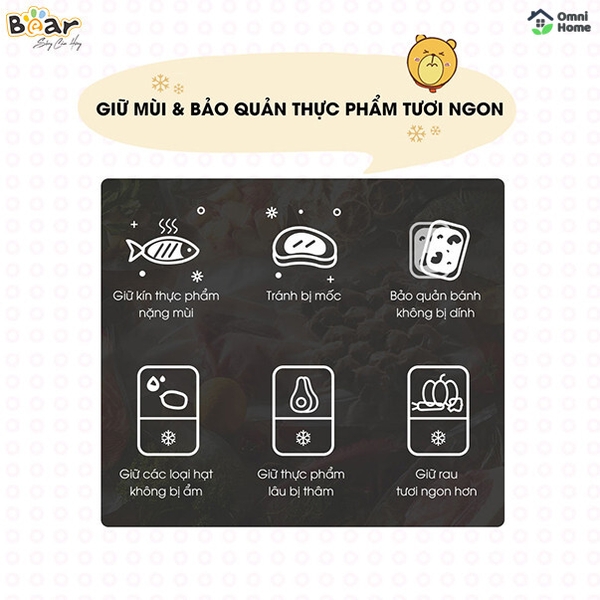 Máy hút chân không Bear VS-B01V1