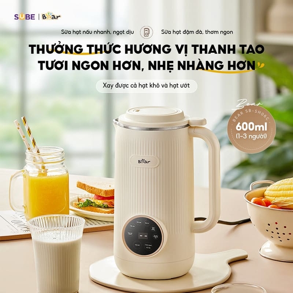 Máy làm sữa hạt Bear SB-SH06C