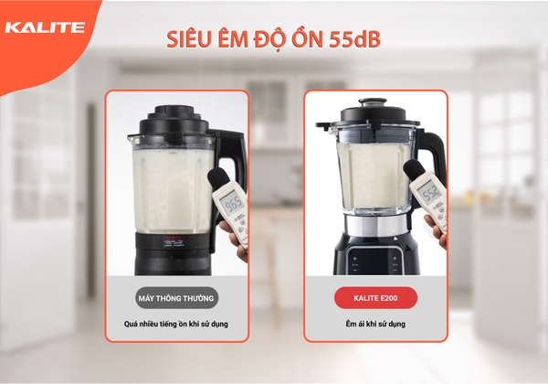 Máy Xay Sinh Tố - Làm Sữa Hạt Đa Năng KALITE E200