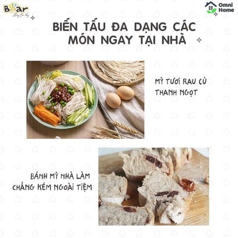 Máy nhào bột tự động 5L Bear HMJ-A50E2