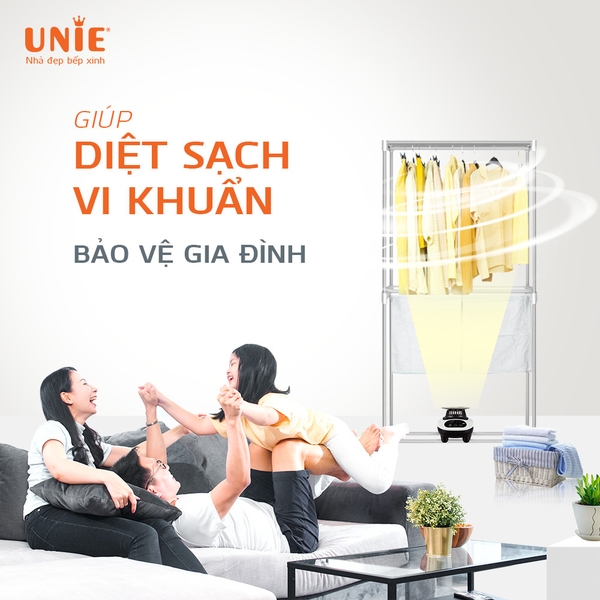 Máy sấy quần áo UNIE