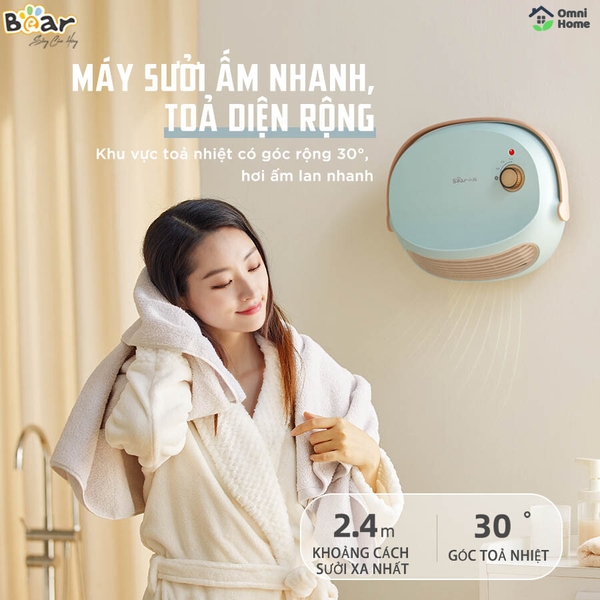 Quạt sưởi gốm Bear DNQ-A19B1