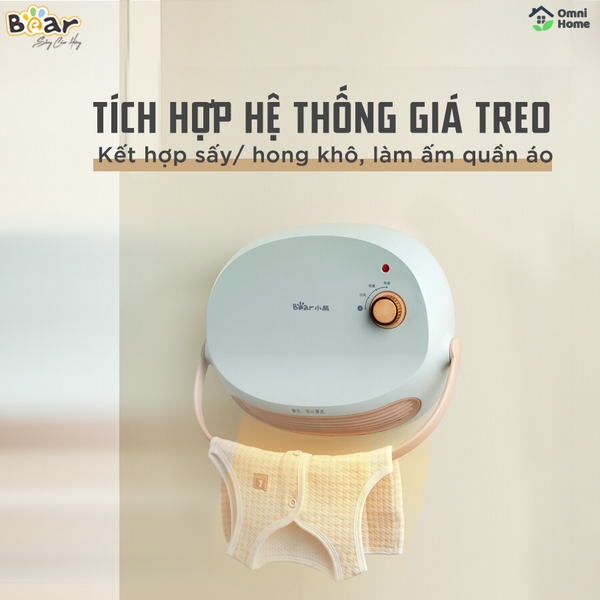 Quạt sưởi gốm Bear DNQ-A19B1