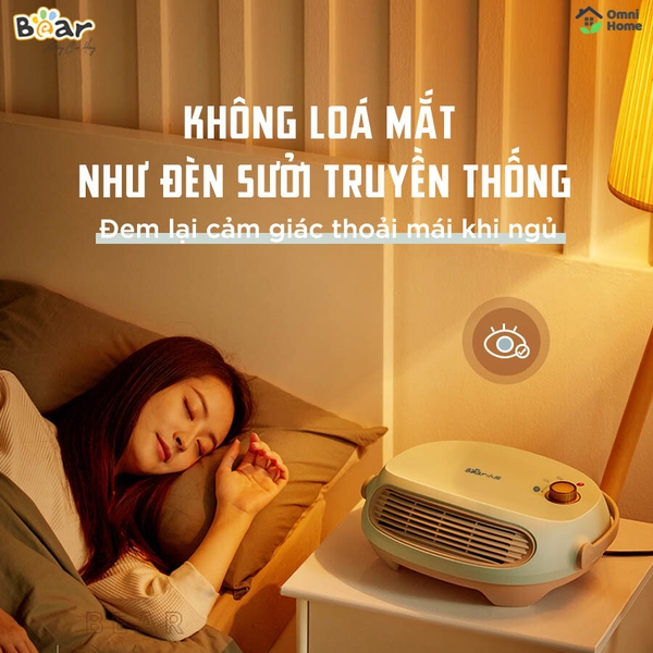 Quạt sưởi gốm Bear DNQ-A19B1