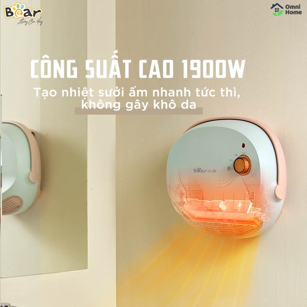 Quạt sưởi gốm Bear DNQ-A19B1