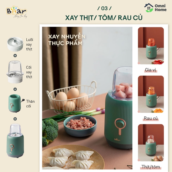 Máy xay sinh tố đa năng Bear BL-B10V2