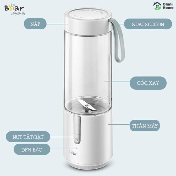 Máy Xay Sinh Tố Cầm Tay Bear BL-B35V1