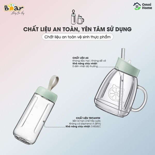 Máy xay sinh tố Bear LLJ-D04A1