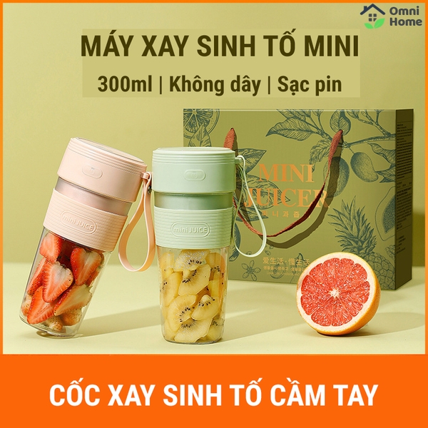 Cốc Xay Sinh Tố Mini Không Dây - G0309