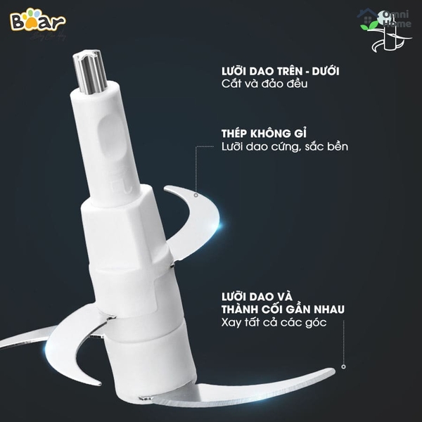 Máy xay đa năng Bear QSJ-C04R8S
