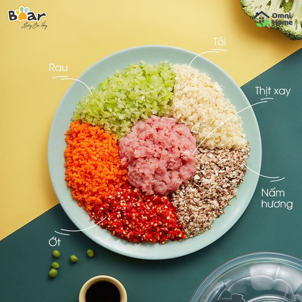 Máy xay đa năng Bear QSJ-C04R8S