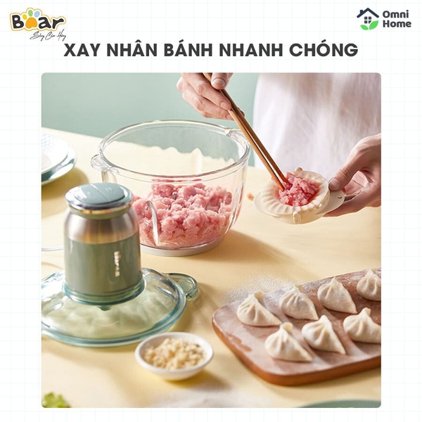 Máy xay đa năng Bear QSJ-C04R8S