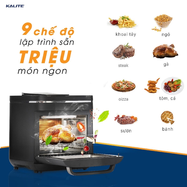 Nồi Chiên Hơi Nước Kalite Steam X