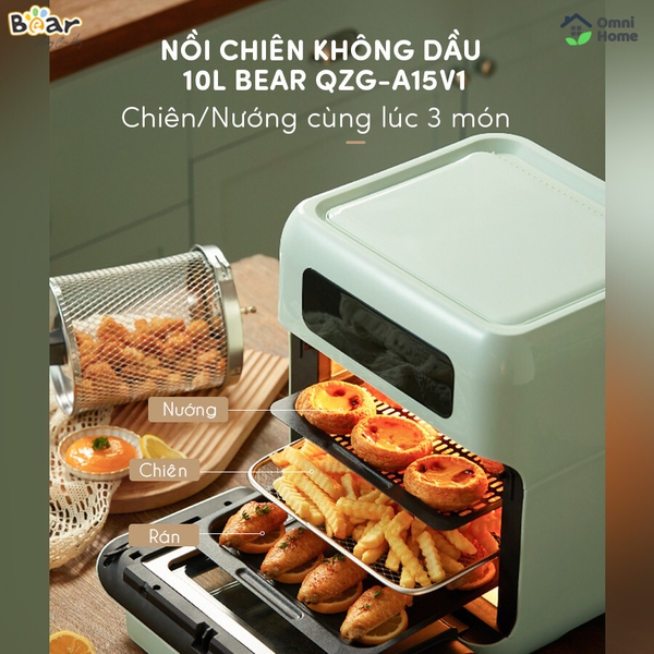 Nồi chiên không khí Bear QZG-A15V1