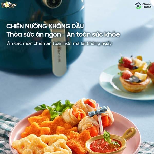 Nồi chiên không dầu 3.5L Bear VS-8083A
