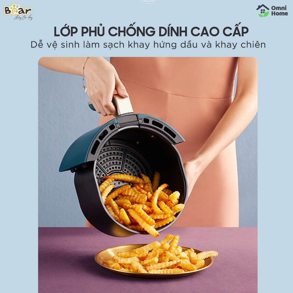 Nồi chiên không dầu 3.5L Bear VS-8083A
