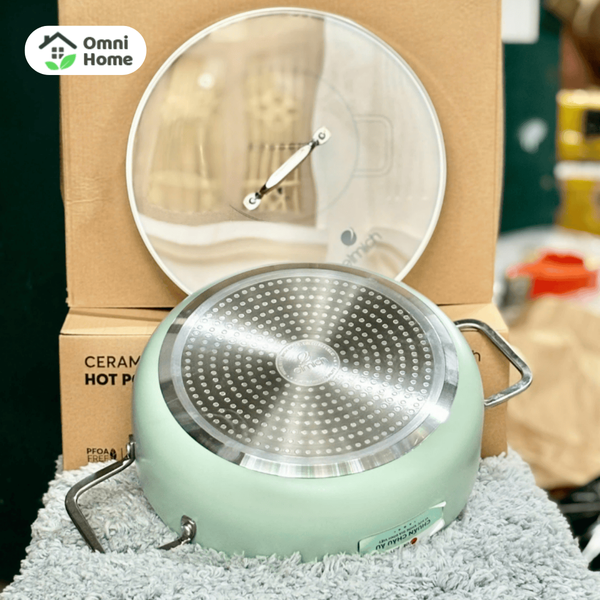 NỒI LẨU CHỐNG DÍNH CERAMIC ELMICH EL5538SK28 28CM