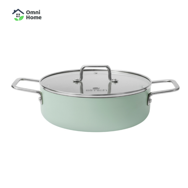 NỒI LẨU CHỐNG DÍNH CERAMIC ELMICH EL5538SK28 28CM
