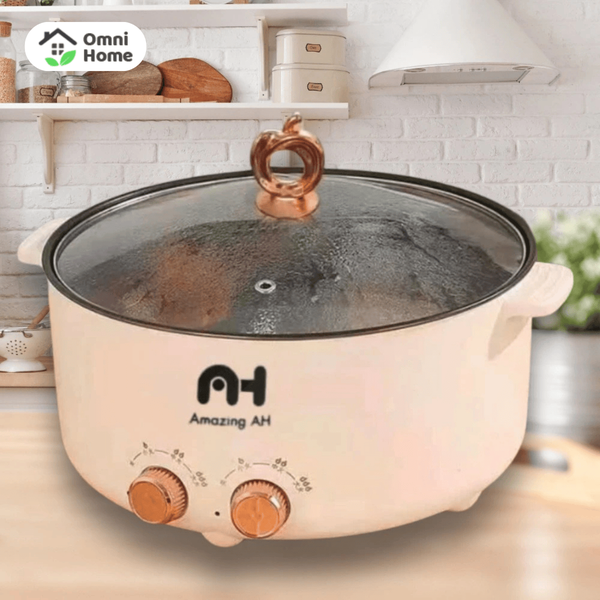 Nồi Lẩu Điện Hai Ngăn AH Amazing 1600W – Dung Tích 5.5L