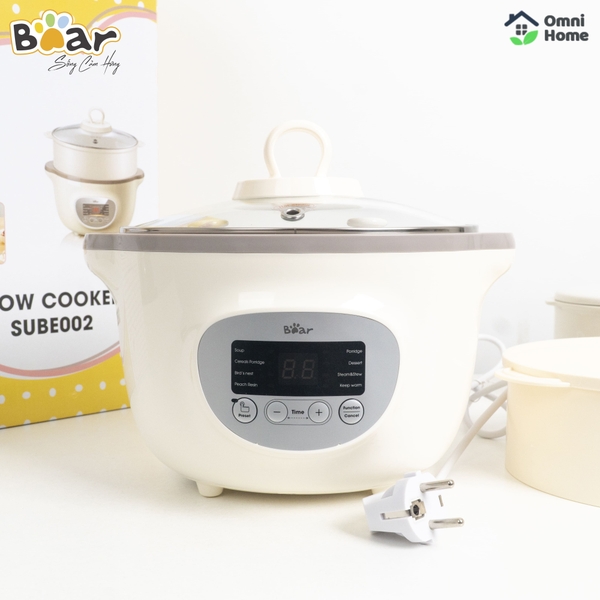 Nồi nấu chậm Bear 1,6L SUBE002