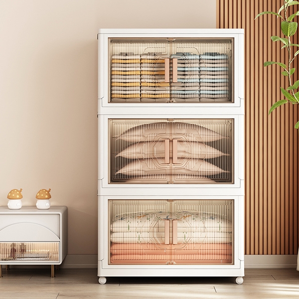Tủ Đựng Đồ Gấp Gọn 2 Cánh - Tiện Lợi, Sang Trọng, Tiết Kiệm Không Gian!