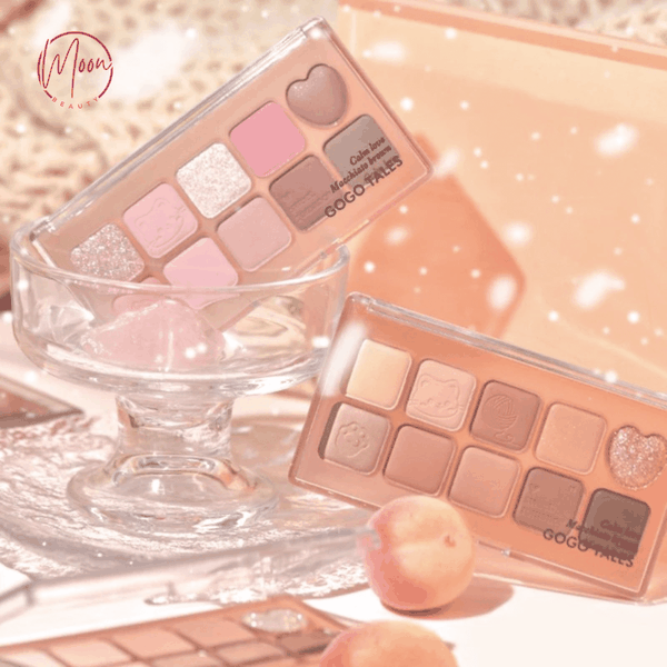 PHẤN MẮT 10 Ô GOGO TALES - ĐA DẠNG CHẤT PHẤN, LÊN MÀU CỰC CHUẨN