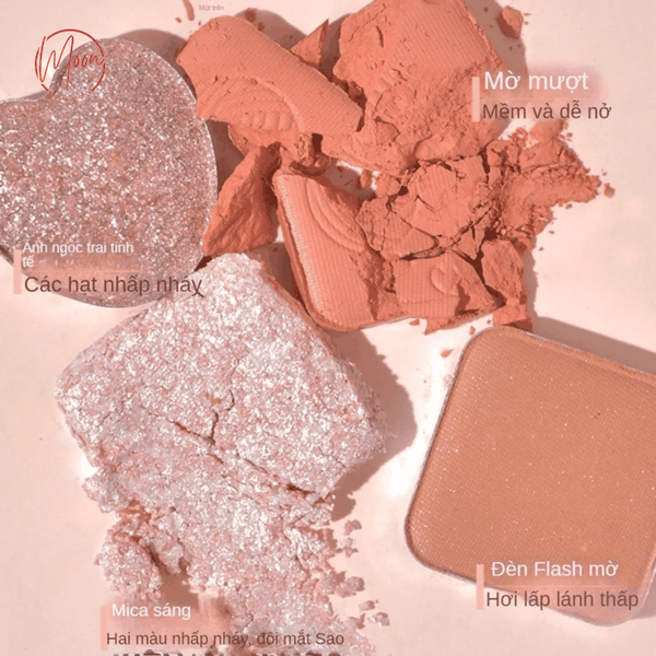 PHẤN MẮT 10 Ô GOGO TALES - ĐA DẠNG CHẤT PHẤN, LÊN MÀU CỰC CHUẨN