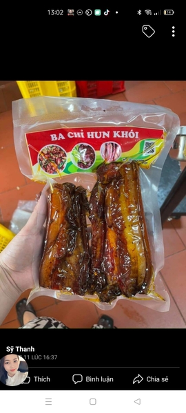 Thịt Lợn Ba Chỉ Hun Khói (Gác Bếp)