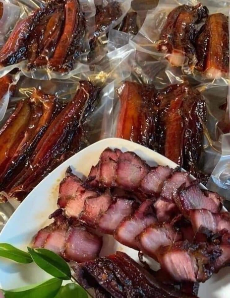 Thịt Lợn Ba Chỉ Hun Khói (Gác Bếp)