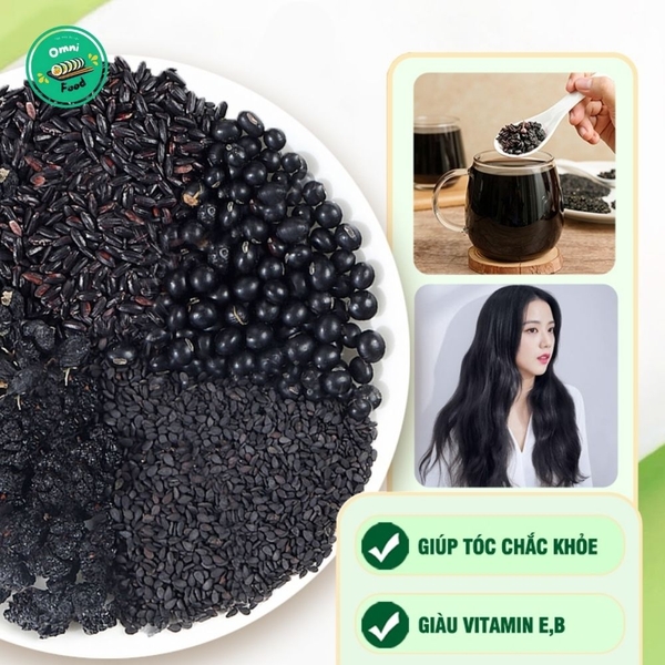 🌿 TRÀ NGŨ HẮC – “VỊ CỨU TINH” CHO LÀN DA & MÁI TÓC | TÚI 15 – 30 GÓI