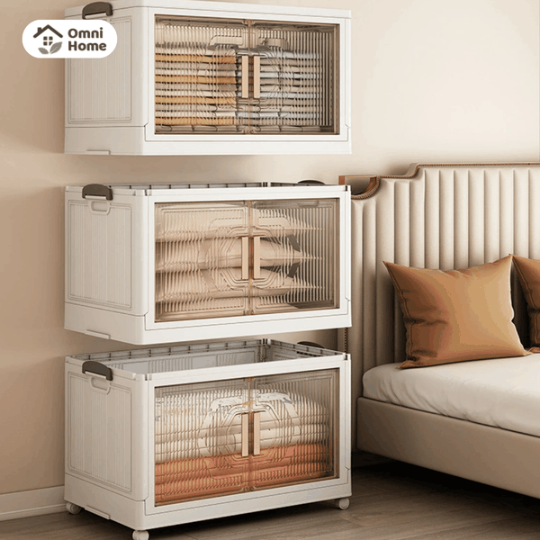 Tủ Đựng Đồ Gấp Gọn 2 Cánh - Tiện Lợi, Sang Trọng, Tiết Kiệm Không Gian!