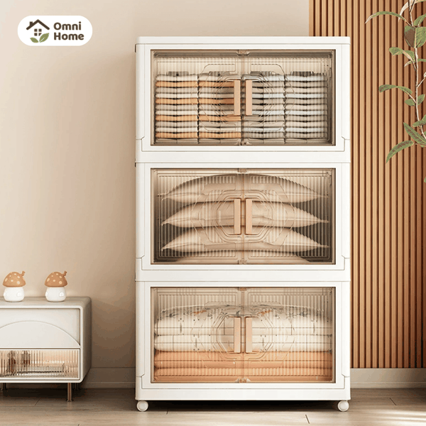 Tủ Đựng Đồ Gấp Gọn 2 Cánh - Tiện Lợi, Sang Trọng, Tiết Kiệm Không Gian!