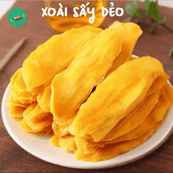 Xoài Khô Sấy NUTS Organic Hộp 500g- Dẻo Ngọt Tự Nhiên