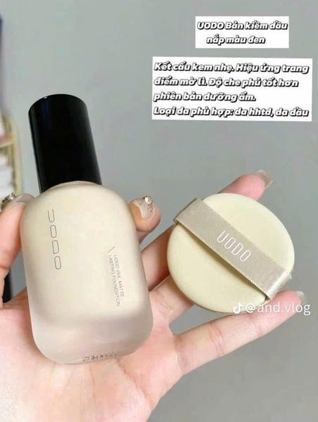 ✨ [HOT] KEM NỀN UODO - CHE PHỦ KHUYẾT ĐIỂM TỐI ĐA, BỀN MÀU 12H, LỚP NỀN HOÀN HẢO! ✨