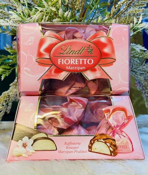 SOCOLA LINDT FIORETTO MARZIPAN 138G Daddy Mart