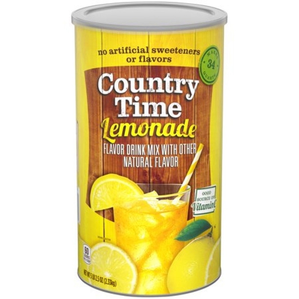 BỘT PHA NƯỚC CHANH COUNTRY TIME LEMONADE 2.33KG Daddy Mart
