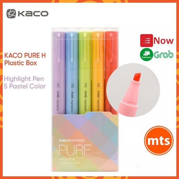 bo-05-but-highlight-plastic-kaco-green-macron-highlighter-k1045-pastel-danh-dau-