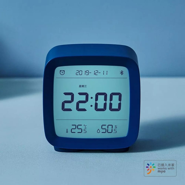 dong-ho-xiaomi-qingping-thong-minh-bao-thuc-tich-hop-nhiet-do-va-do-am-bluethoot